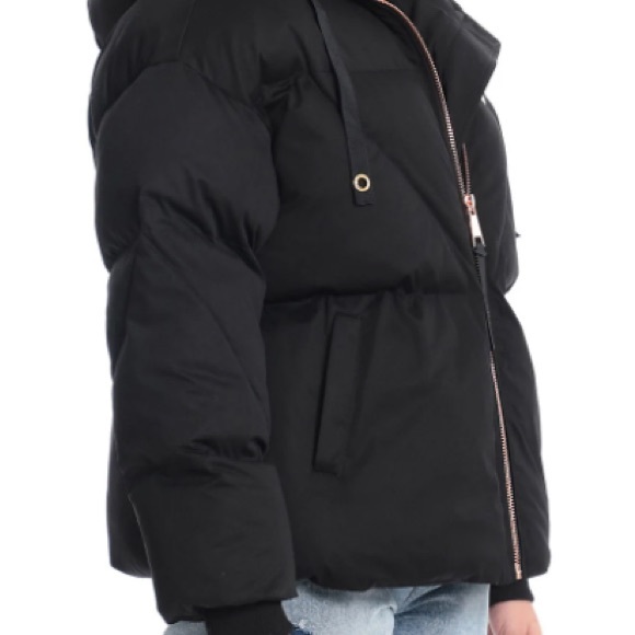 Oversized knit duvet puffer jacket by Avec Les Filles - Picture 4 of 7
